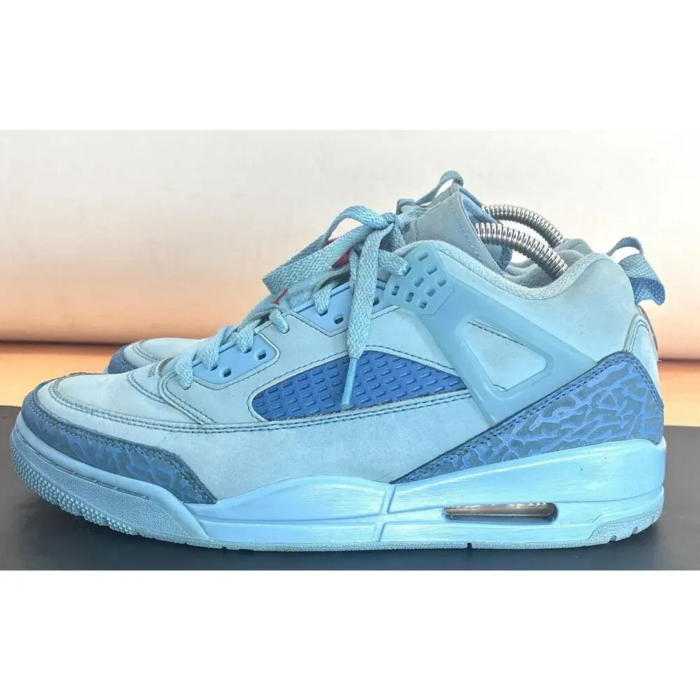 Jordan Spizike Low Blue Leather FQ1759-400 SIZE 8 M 9.5 W Y2K Retro Sneakers